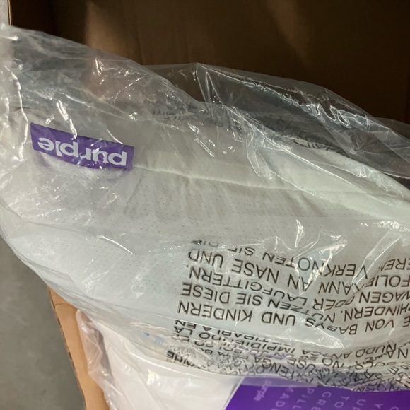 COPY - Purple XL King pillow - Picture 1 of 4